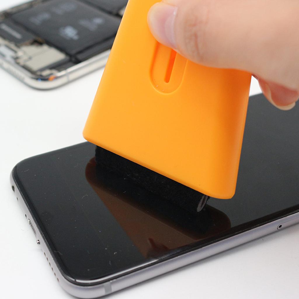 2 In 1 Cleaning Brush Computer Monitor Keyboard Cleaner Screen Wipe Retractable Double Head Laptop Phone Screen Dust