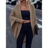 Women S Knitted Cardigan Long Sleeve Loose Fit Casual Autumn Winter