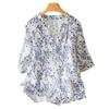 Shirt Women's Five-quarter Sleeves Summer New New Chinese Top Women