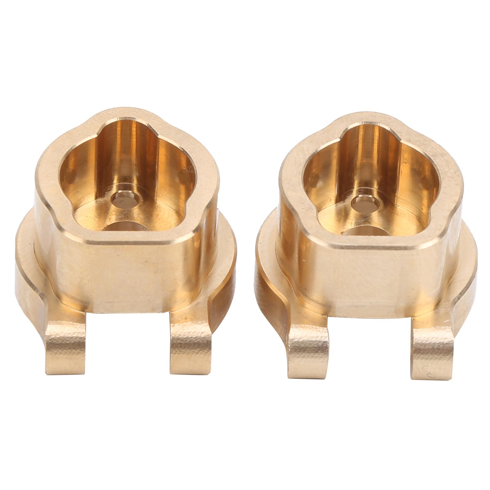 

2 шт. RC Латунні Задні C-Кулаки з 4 шт. Гвинт Аксесуар Міцний для Traxxas TRX4TRX6 Гусеничний