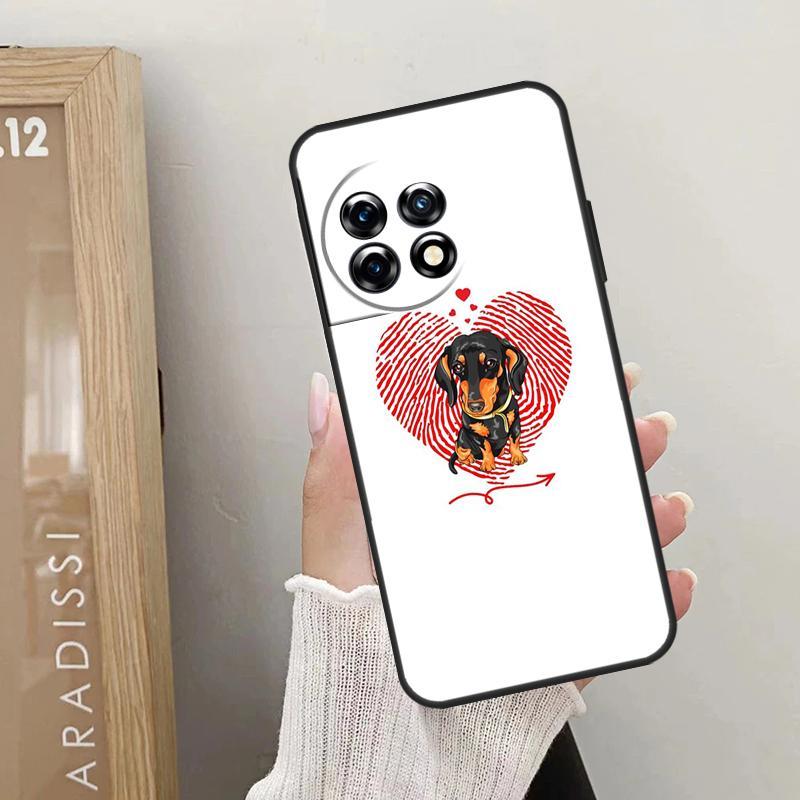 Dogs Dachshund Cute Case For OnePlus Nord 5 CE 2 3 4 Lite N20 N30 OnePlus 15 R 13R 12R 10R 13T 10T 11 12 13 Cover