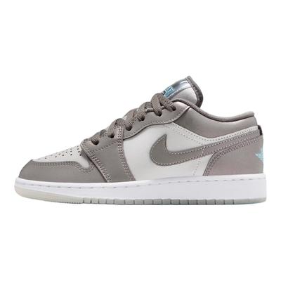 Adidași Copii Air 1 Low SE GS Pewter Photon Dust Blue Chill Gri Plat-Pewter Alb HV4398-014