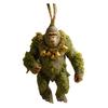Sasquatch Christmas Ornament 2D Flat Acrylic Hanging Charm Xmas Tree Decoration Festive Gift for Surf Lovers