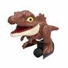 3 Pcs Dinosaur Action Figures with Movable Mouths Funny Finger Dino Toys for Kids Dinosaur Figure Chomp Toy Gifts for Halloween Easter Christmas