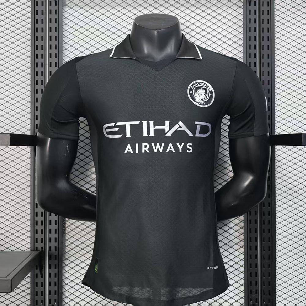 

Men’s Man City Away Jersey 25/26: Haaland & Grealish Player Edition with Number Printing, Short Sleeve Football Kit Player Edition 3XL
