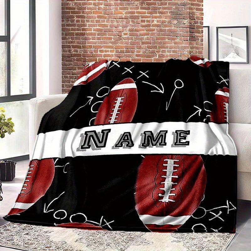 Ball Customize Your Name Blanket Warm Comfortable And Soft Blankets Are Suitable For Home Lunch Break Blanket Office Sofa Sofa Gift To Relatives And