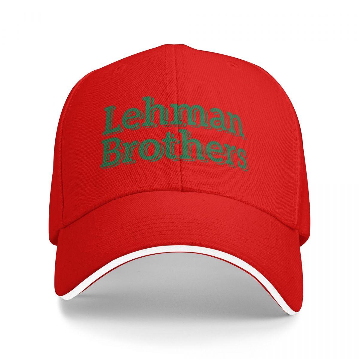 

Unisex Baseball Hats Lehman Brothers Logo Outdoor Streetwear Summer Sports Baseball Caps Hip Hop Cap Casquette Hats One Size