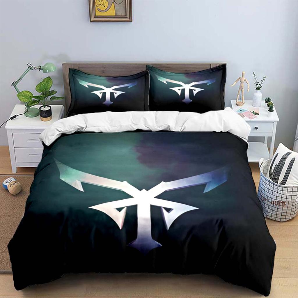 Fashion 3D Movie R-Resident Evil Print Bedding Sets Bed Supplies Set Duvet Cover Bed Comforter Set Bedding Set Luxury Gift