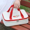 Large Capacity Worker Student Bento Bag Cartoon Lunch Box Bag Aluminum Foil Thickened Insulated Food Box Portable Thermal Bag