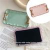 Resin Tray Cake Dish Workmanship Compact Size Storage Fruit Plate Snack Holder Craftsmanship Cute Design Household Accessories