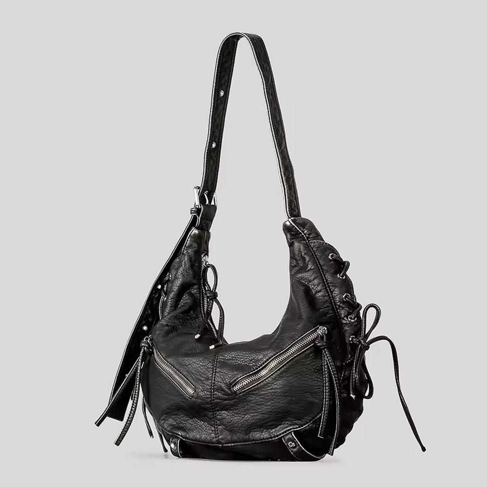 SHELKSBAG Strappy Punk Style Motorcycle Underarm