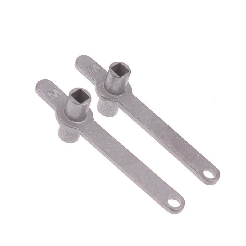 Stainless Steel Radiator Bleed Key Handle Efficient Heating Radiator Bleed Key 5Mm Hole Core Plumbing Bleed Wrench Repair Tools