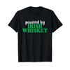 Powered By Irish Whiskey For Drinkers T Shirt Vintage Stretched Comfortable Graphic Designer Clothes Fashion Versatile