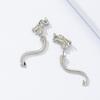Dragon Studs Earrings Ear Studs Irregular Ear Pins Fashionable Ear Jewelry Dragon Ear Pendant Gift for Fashion Lover