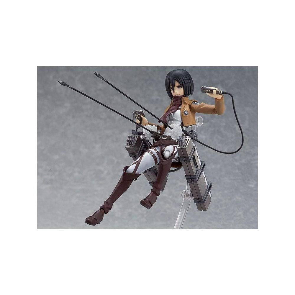 Figma Attack On Titan Mikasa Ackerman Painted Movable (non-scale ABS&PVC Figure)