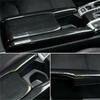 3Pcs Car Carbon Fiber Look Central Armrest Box Panel Cover Sticker For Honda Civic 2016 2017 2018 2019 2020 Interior Parts Decor