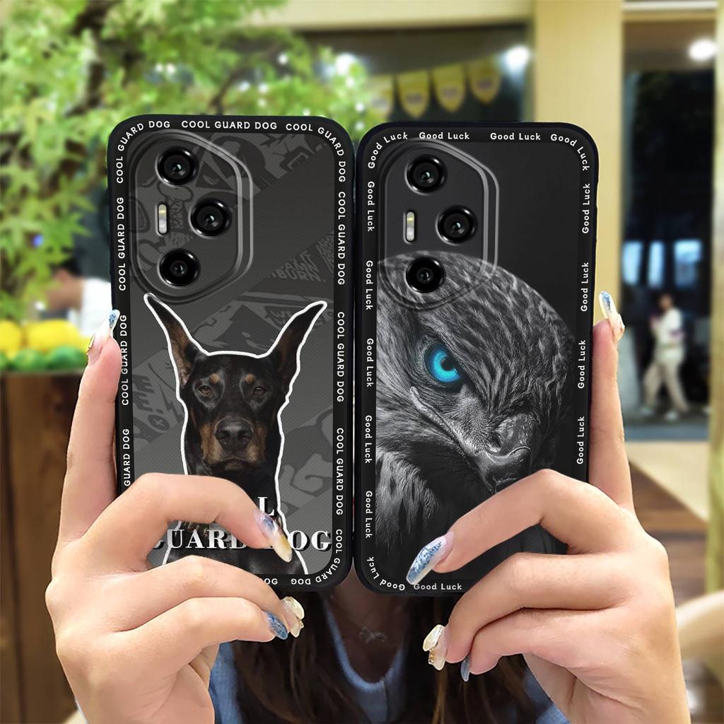 Cover Full wrap Phone Case For Honor300-Pro Soft case Durable protective Silicone Anti-knock Back Cover Cute Anti-dust