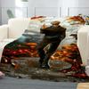 Gojo Satoru Blanket Soft Fluffy Throw for Sofa or Bed  Living Room Decor Fleece Bedspread for Summer Bedroom Wall Art