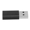 TypeC Adapter Converter Female to USB3.0 Male USB Fast Charging Computer Accessories(Black )