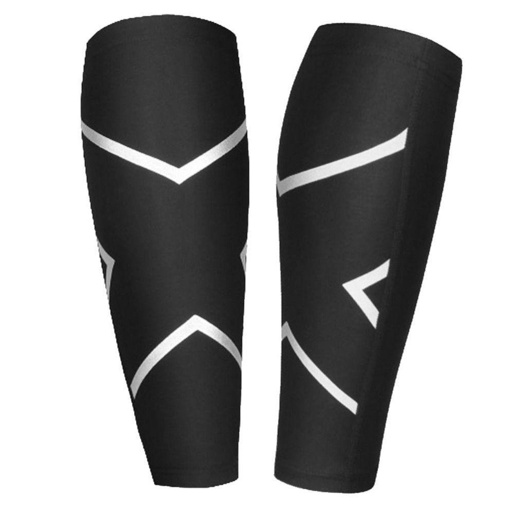 

Non-slip Leg Compression Sleeve Polyester Calf Brace Sport Compression Calf Sleeve Unisex M помаранчевий