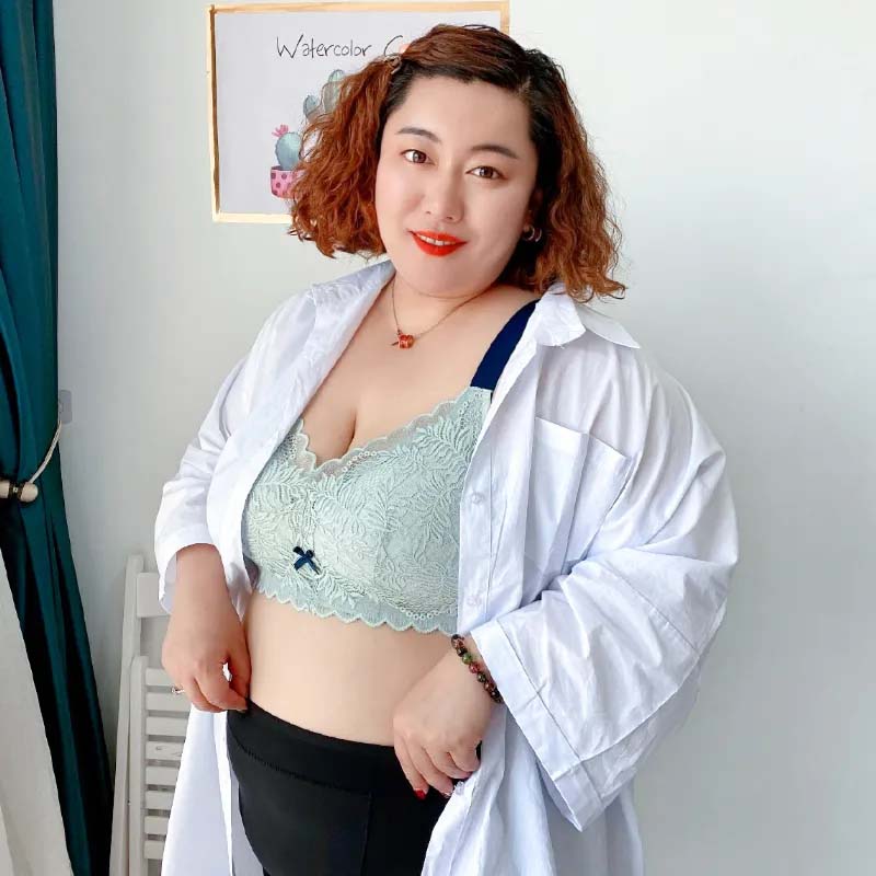 Женское нижнее белье больших размеров без ободков — фото 4