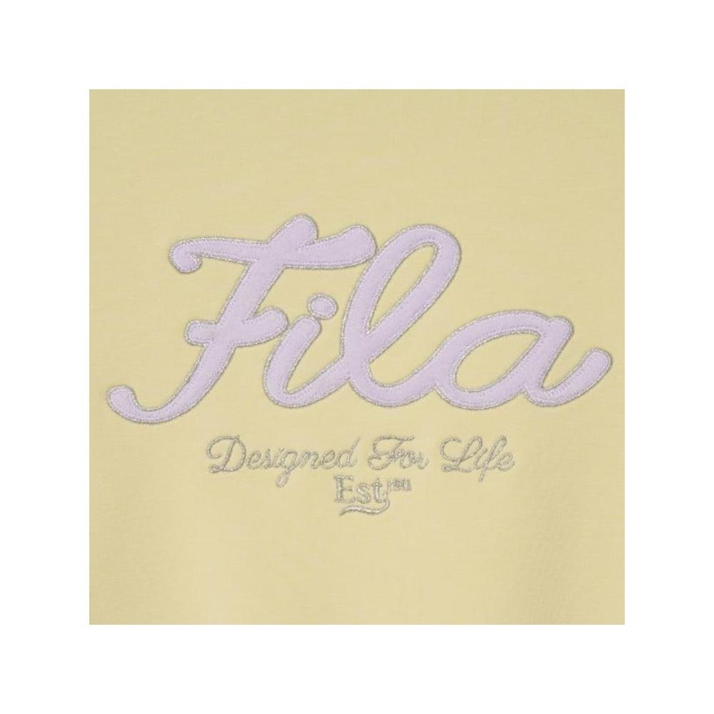 [fila Kids] Velour Applique Sweatshirt  Fk2pog3403f Mma  q0zFk2pog3403fMma