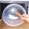 Capac pentru alimente pentru cuptor cu microunde Protecție împotriva stropilor de alimente rezistent la căldură Cuptor cu microunde Capac tigaie Plită Capac aragaz Capac transparent anti-stropire