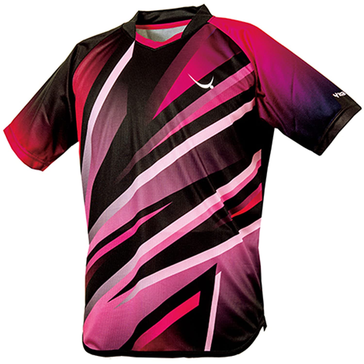 

Футболка для настольного тенниса Line Bolt Uniform Rose Red XO [Yasaka]