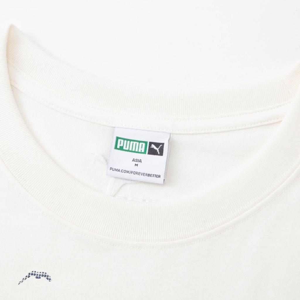 Puma Swxp Dancemania Logo Print Atmungsaktiver Pullover Bequem Lässig Sportlich Rundhals Kurzarm T-Shirt Herren Oberteile Weiß 628038-65