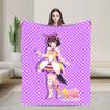 Smart Falcon UmaMusume Pretty Derby Blankets Quality Warm Soft  Bedding Throws Winter Kids Adult Living Room Novelty Bedspread