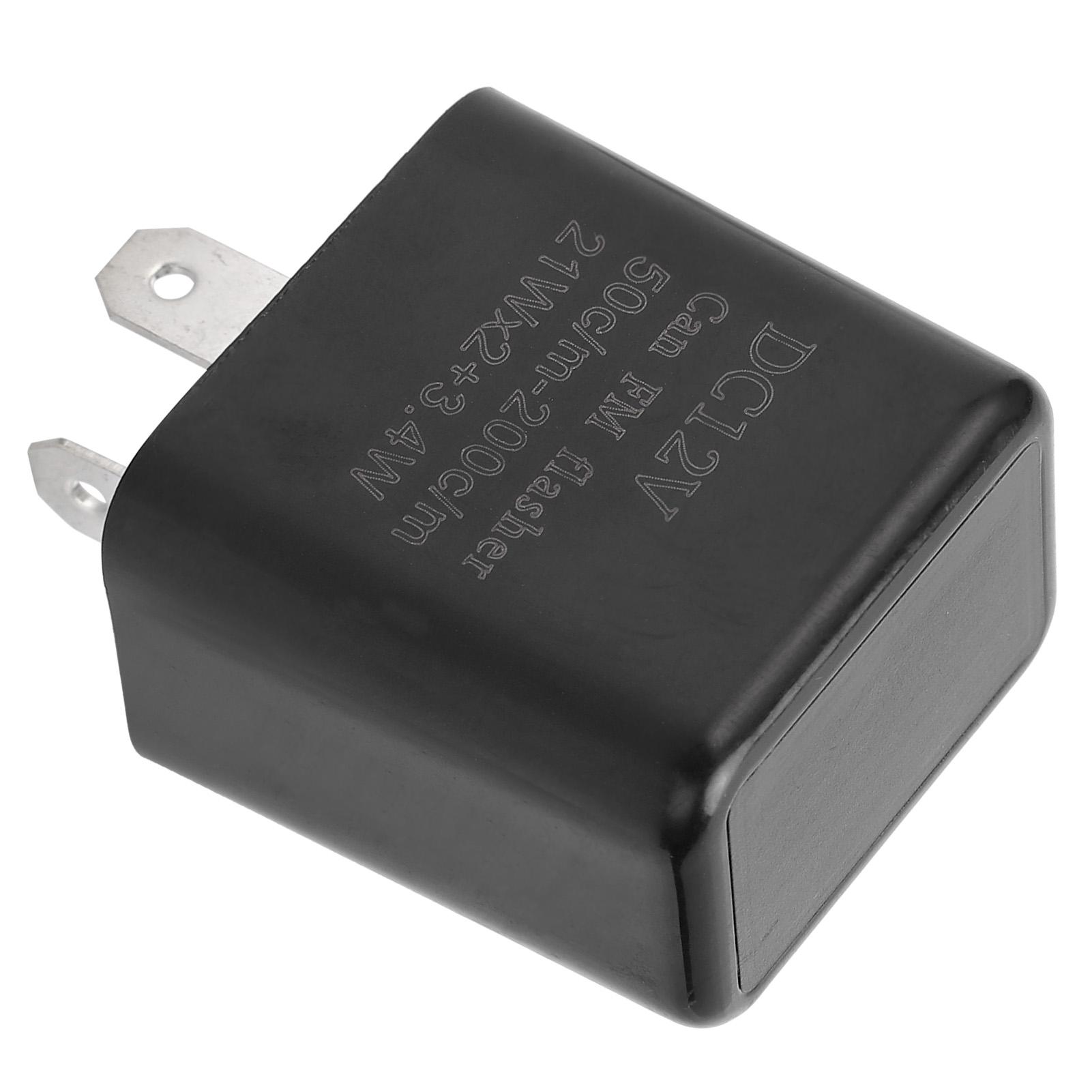 

Світлодідне реле-мигалка Автомобіль Мотоцикл Висока потужність 3Регульований по швидкості реле-переривник поворотників DC 12В