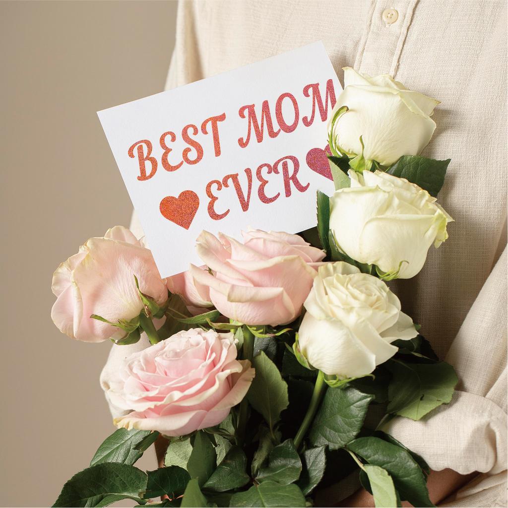 2-inch Golden Sand Letter Sticker Shiny Multicolor Holiday Graduation Party Gift DIY Wedding Arrangement Letter Sticker