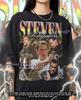 Maglietta Vintage di STEVEN SEAGAL, Maglietta Retrò Anni '90 di Steven Seagal, Maglietta Bootleg di Steven, Maglione di Steven Seagal, Look Icona Star d'Azione #saf