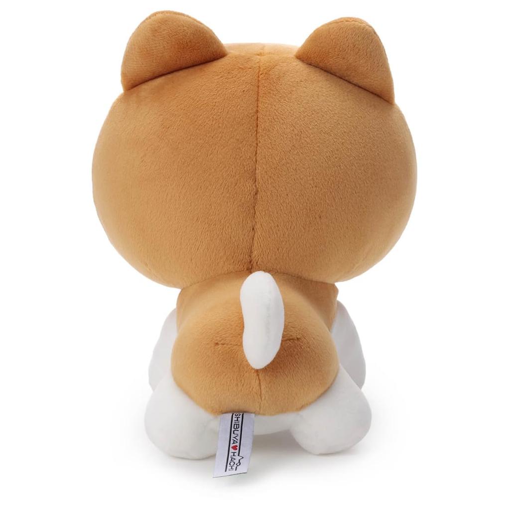 Takara Tomy Arts SHIBUYA HACHI Mochikoro Plush Toy S 18cm (Baby Hachi) Depth Approx.