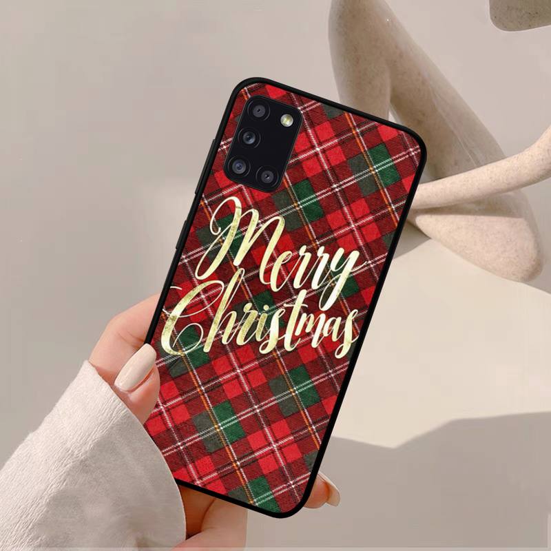 Telefonkasten mit Weihnachtsmotiv, Motiv: Neujahr, Weihnachten, für Samsung A 51 30s 71 21s 10 70 31 52 12 30 40 32 11 20e 20s 01 02s 72