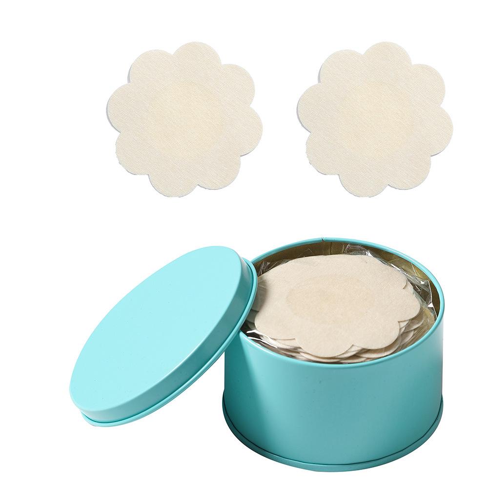 Ultra-thin Disposable Nipple Covers: Breathable, Non-woven Fabric, Invisible Stickers for Small Breasts, Flat Chests, Men & Women.