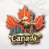 Canada Travel Souvenirs Quebec Château Frontenac Fridge Magnets Ottawa Toronto Banff Fridge Stickers Birthday Gifts Home Decor
