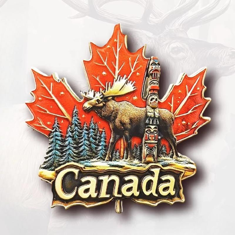 Canada Travel Souvenirs Quebec Château Frontenac Fridge Magnets Ottawa Toronto Banff Fridge Stickers Birthday Gifts Home Decor