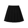 Skirt W Inner Pants Inverted Pleat Black