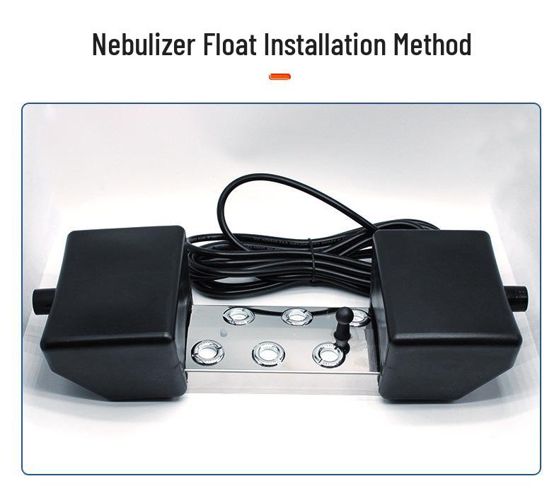 6-Head Ultrasonic Fog Maker Humidifier for Hotel, Garden, Pond, and Pool