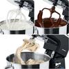 Berdsen 1400 W Bd-756 Batidora Planetaria 3 en 1 Procesador de Alimentos 6L