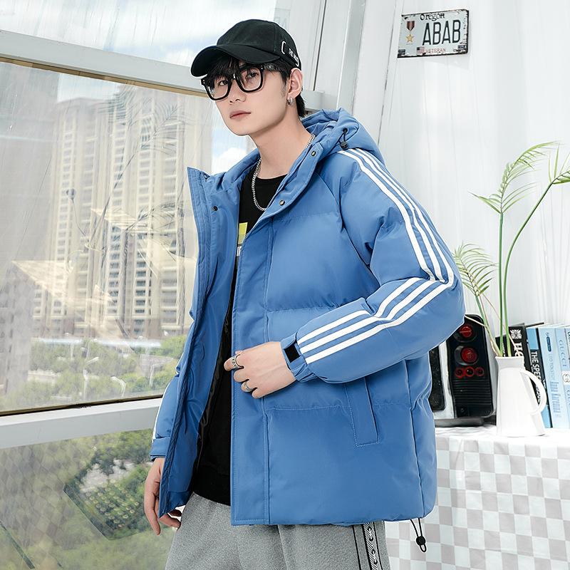 Autumn and Winter Bread Suit Men's Thickened Cotton Jacket Windproof Warm Standing Collar Cotton Jacket Versatile Couple Cotton Jacket