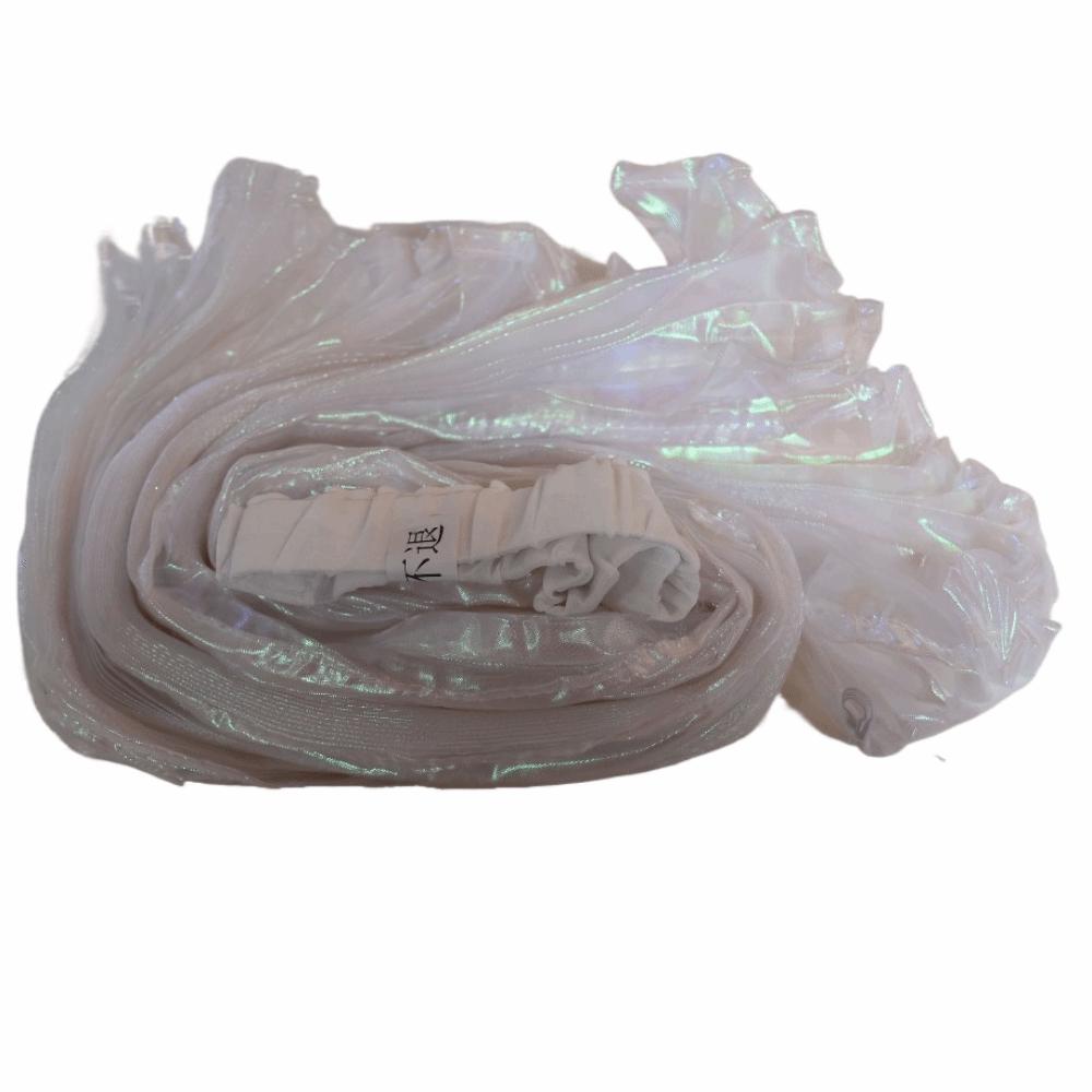 

Transparent Color Dance Performance Props 65cm Dance Costume Props Belly Dance Wings Cosplay 55cm белый