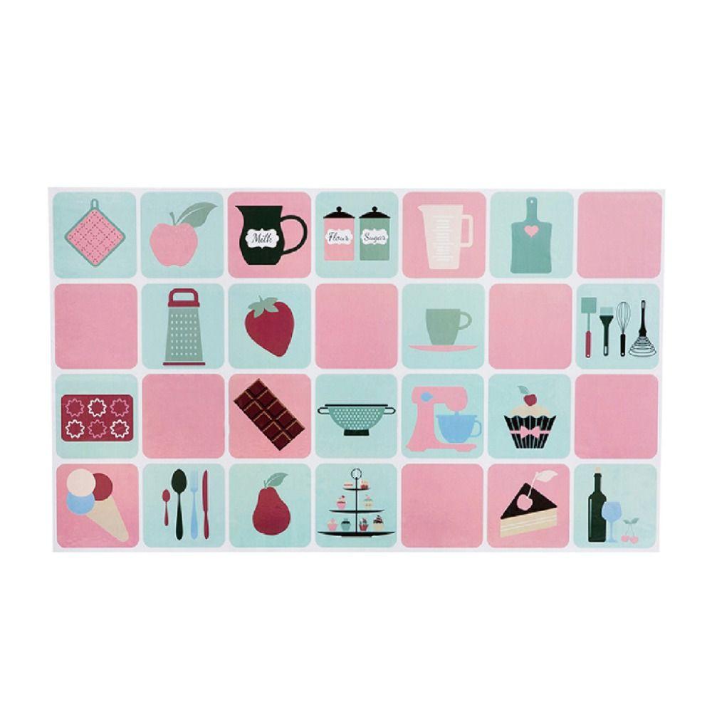 Anti-fouling Self-adhesive Wallpaper Cartoon Decorative Wall Stickers High Temperature Resistance