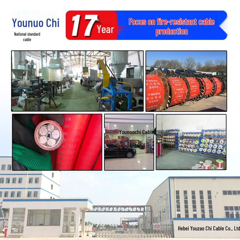 Customized BBTRZ Fireproof Cable: 3, 4, or 5-Core Flexible Mineral Insulated Power Cable