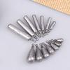10Pcs/Lot Fishing Weight Sinkers 3.5G 5G 7G 10G 14G Soft Bait Sinker Bass Fishing Tackle Accessories Line Sinkers Hook Connector