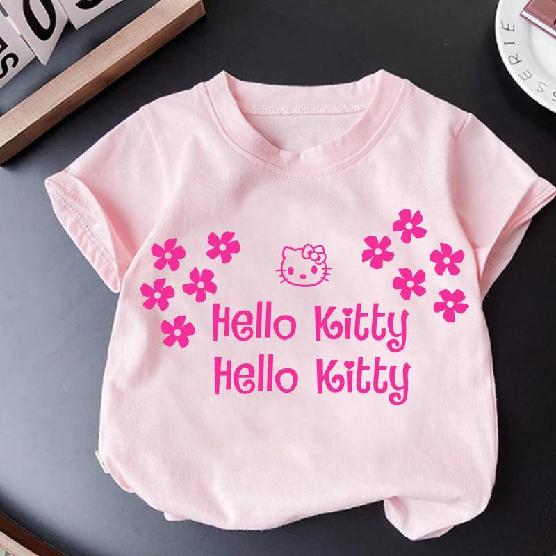 2026 New Cute Disney Fashion Printed Boys and Girls Summer Clothes Short Sleeves Baby Cotton Casual Tshirt