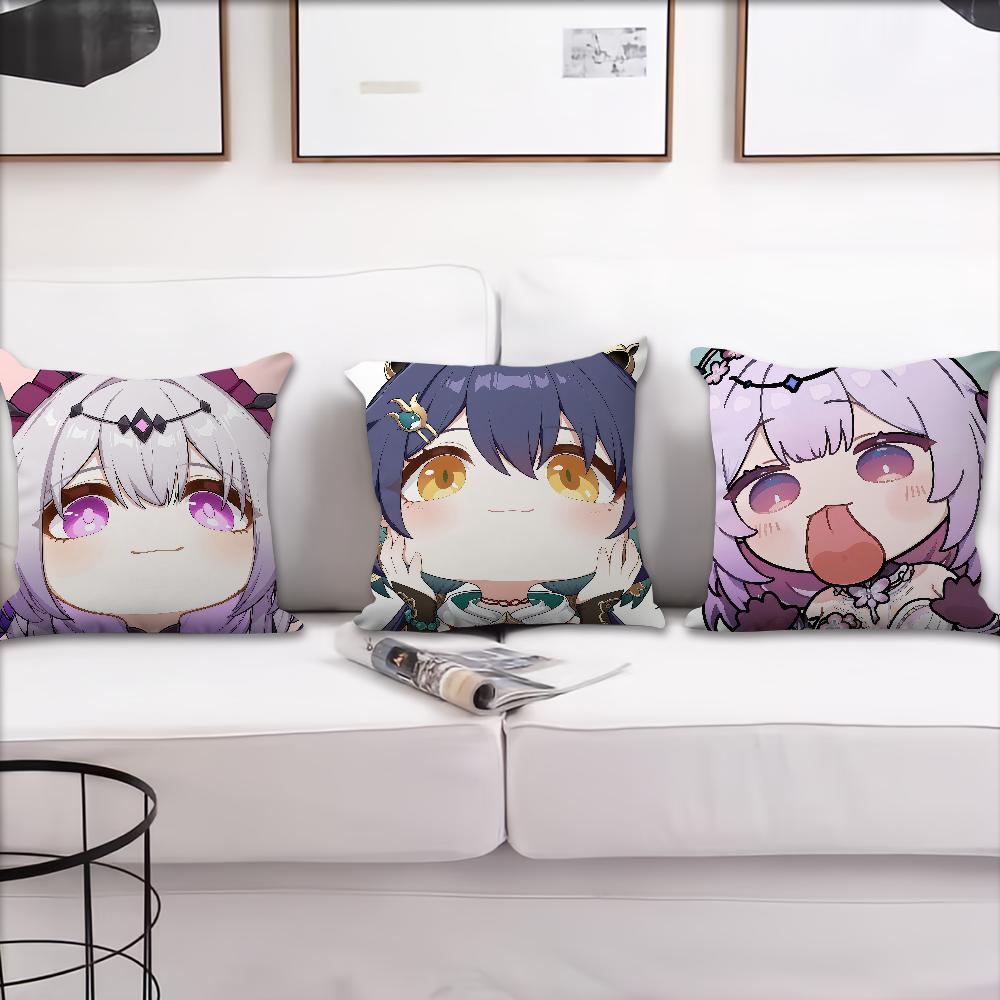 cover Best Home Office Coffee Pillow Sofa Printing Decoration Room Honkai Star Rail Q-version cushion Shop Car Nordic Simplicity