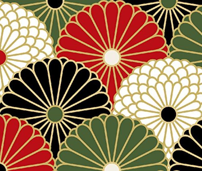 

KOIKI Paper Bifold Wallet with Card Slots and Chrysanthemum Crest Wallet,