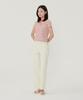 COVERNAT WOMAN Slim Striped T-Shirt Red